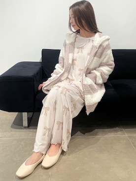 「アイテム（ルームウェア/パジャマ）」を使った、gelato piqueさん（レディース・150cm）の秋コーディネート