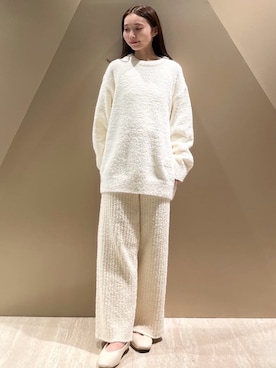 「アイテム（ルームウェア/パジャマ）」を使った、gelato piqueさん（レディース・150cm）の冬コーディネート