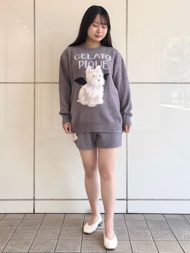 「セットアイテム」｜gelato piqueさん（レディース・156cm）の秋コーディネート