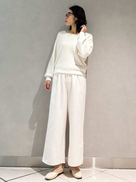 「アイテム（ルームウェア/パジャマ）」を使った、gelato piqueさん（レディース・168cm）の冬コーディネート