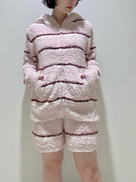 「アイテム（ルームウェア/パジャマ）」を使った、gelato piqueさん（レディース・155cm）の秋コーディネート