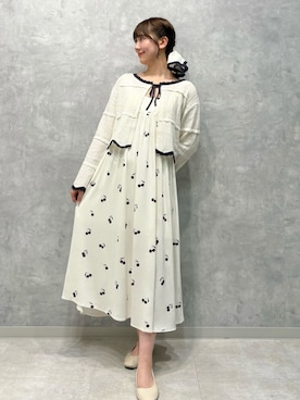 「アイテム（ルームウェア）」を使った、gelato piqueさん（レディース・165cm）の夏コーディネート