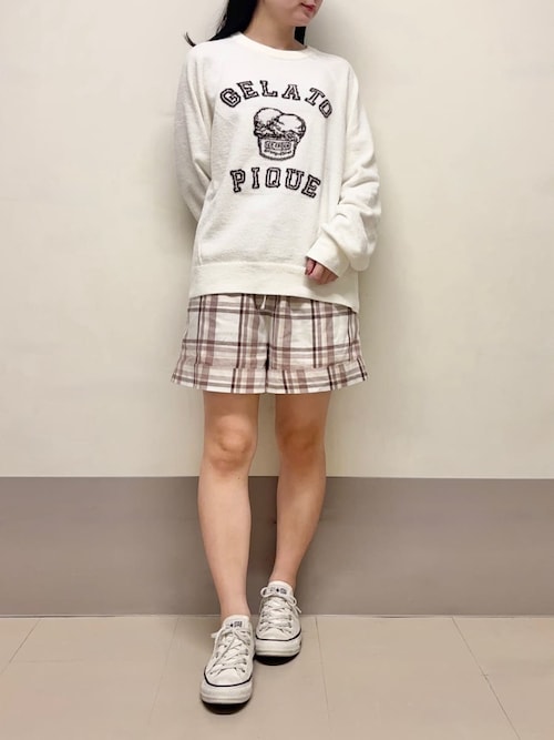 セール】トラッドアイスクリームジャガードプルオーバー（ルームウェア