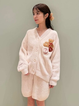 「アイテム（ルームウェア/パジャマ）」を使った、gelato piqueさん（レディース・156cm）の秋コーディネート