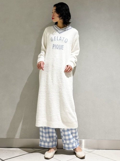 べビモコプレッピーワンピース（ルームウェア/パジャマ）｜gelato