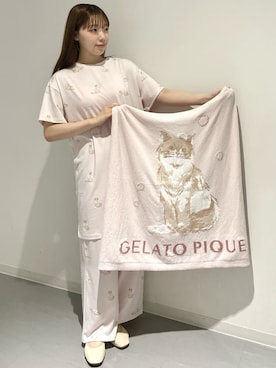 「アイテム（インテリア）」を使った、gelato piqueさん（レディース・164cm）の夏コーディネート