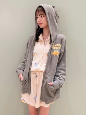 「アイテム（ルームウェア/パジャマ）」を使った、gelato piqueさん（レディース・156cm）の冬コーディネート