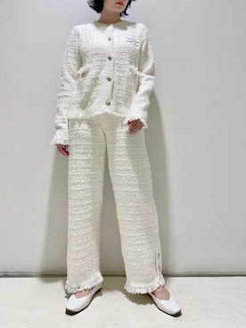 「アイテム（ルームウェア/パジャマ）」を使った、gelato piqueさん（レディース・155cm）の秋コーディネート