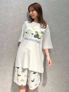 「アニマル」｜gelato piqueさん（レディース・156cm）の春コーディネート