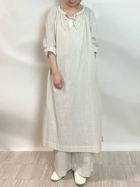 「アイテム（ルームウェア）」を使った、gelato piqueさん（レディース・158cm）の夏コーディネート