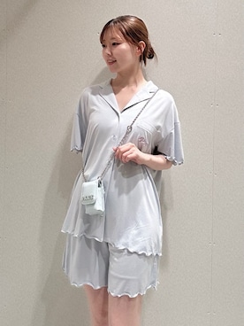 「アイテム（ルームウェア）」を使った、gelato piqueさん（レディース・158cm）の夏コーディネート