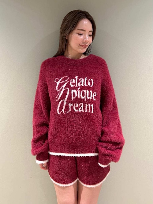 セール】ラメフェザープルオーバー（ルームウェア/パジャマ）｜gelato