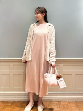 「アイテム（カードケース）」を使った、gelato piqueさん（レディース・161cm）の冬コーディネート