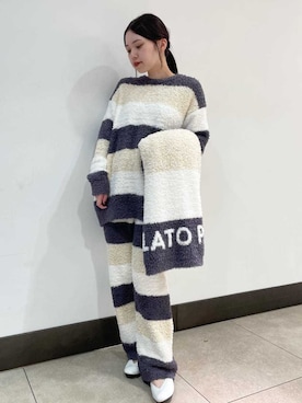 「アイテム（インテリア）」を使った、gelato piqueさん（レディース・158cm）の冬コーディネート