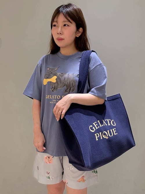 GELATO PIQUE ロゴ入りトートバッグ gelato pique｜パイルロゴトートバッグ | Rakuten Fashion(楽天