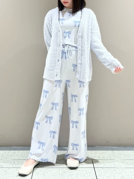 「アイテム（ルームウェア）」を使った、gelato piqueさん（レディース・153cm）の秋コーディネート