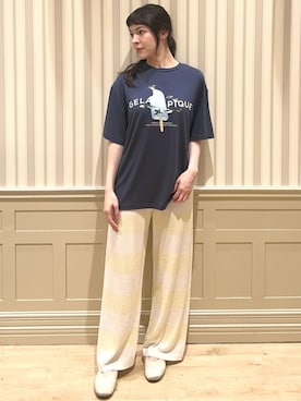 「カップル」｜gelato piqueさん（レディース・160cm）の春コーディネート