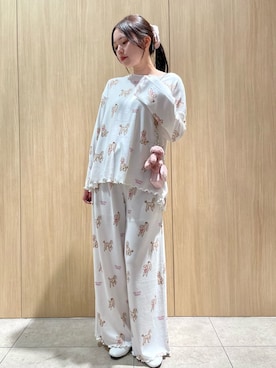 「アイテム（ポーチ）」を使った、gelato piqueさん（レディース・158cm）の冬コーディネート