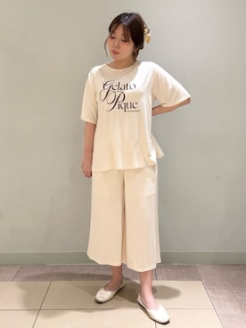 「らくちん」｜gelato piqueさん（レディース・158cm）の春コーディネート