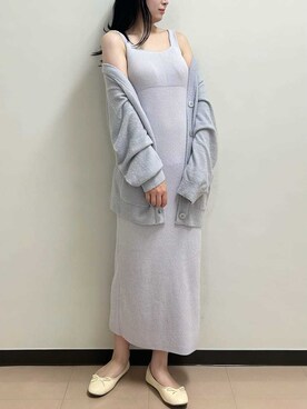 「アイテム（ルームウェア/パジャマ、パープル系）」を使った、gelato piqueさん（レディース・163cm）の夏コーディネート