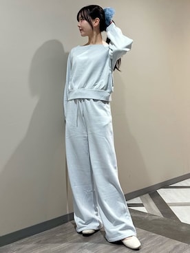 「アイテム（その他ルームウェア）」を使った、gelato piqueさん（レディース・158cm）の秋コーディネート