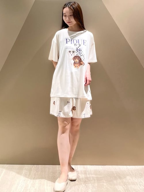 ONLINE限定】ファッションCATS&DOGS ワンポイントTシャツ&ショート