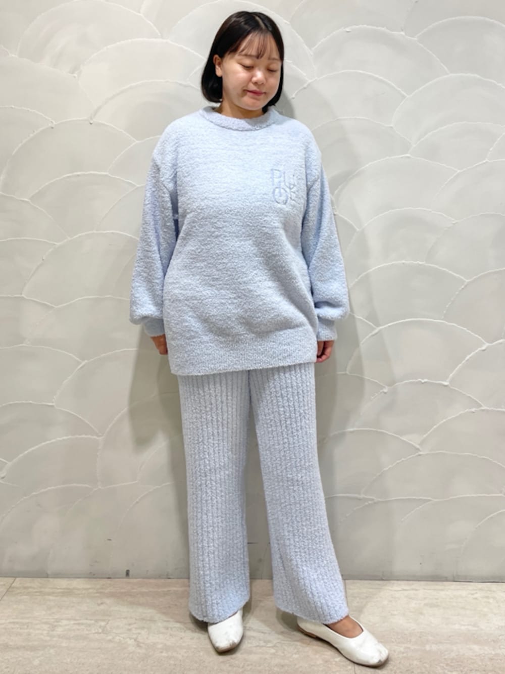 ジェラートピケ　カラフルパウダープルオーバー&パンツセット　セット gelato pique（ジェラートピケ）の「カラフルパウダープルオーバー