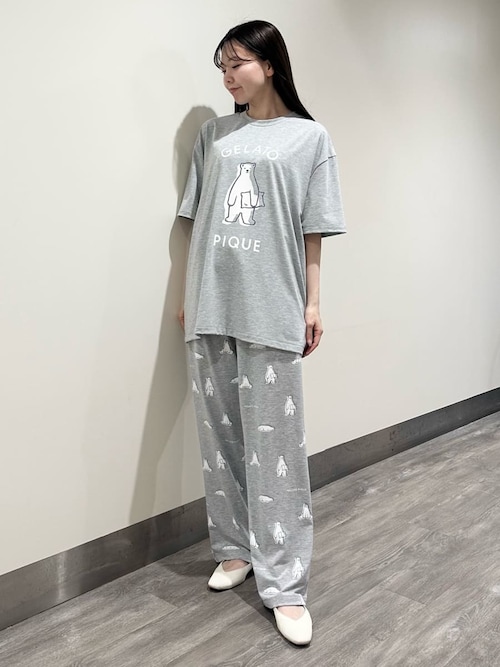 IFMC.】【HOMME】ワンポイントTシャツ（ルームウェア/パジャマ