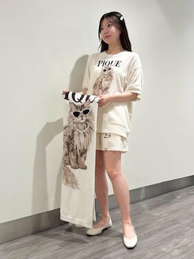 「アイテム（インテリア）」を使った、gelato piqueさん（レディース・158cm）の春コーディネート