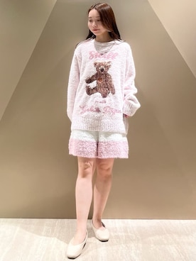 「アイテム（ルームウェア/パジャマ）」を使った、gelato piqueさん（レディース・150cm）の冬コーディネート