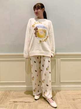 「アイテム（ルームウェア）」を使った、gelato piqueさん（レディース・158cm）の夏コーディネート