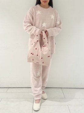 「スター」｜gelato piqueさん（レディース・156cm）の冬コーディネート