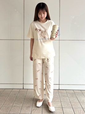 「アイテム（食器/キッチン）」を使った、gelato piqueさん（レディース・163cm）の夏コーディネート
