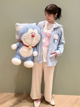 「アイテム（ルームウェア）」を使った、gelato piqueさん（レディース・156cm）の夏コーディネート