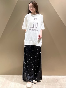 「アイテム（ルームウェア）」を使った、gelato piqueさん（レディース・150cm）の春コーディネート