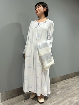 「アイテム（ブランケット）」を使った、gelato piqueさん（レディース・153cm）の秋コーディネート