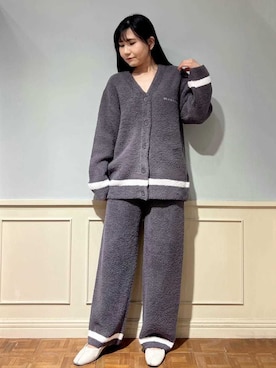 「アイテム（ルームウェア/パジャマ）」を使った、gelato piqueさん（レディース・158cm）の冬コーディネート