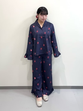 「アイテム（その他ルームウェア）」を使った、gelato piqueさん（レディース・155cm）の冬コーディネート