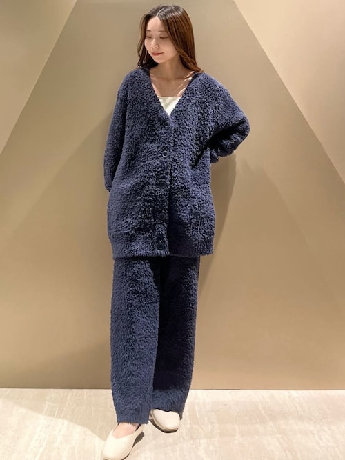 【未開封】スターバックス スタバ ジェラピケ ボーダーロングパンツ モカベージュ スタバ ジェラピケ コラボ ルームウェア ボーダー パンツ モカベージュ