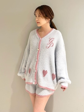 「アイテム（ルームウェア）」を使った、gelato piqueさん（レディース・157cm）の秋コーディネート