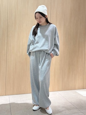 「アイテム（ルームウェア）」を使った、gelato piqueさん（レディース・158cm）の秋コーディネート