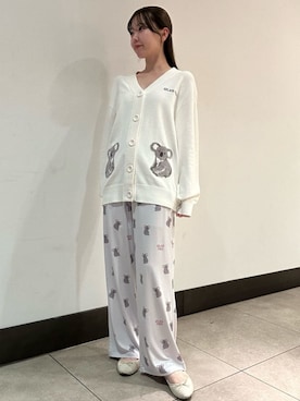 「アイテム（ルームウェア）」を使った、gelato piqueさん（レディース・158cm）の夏コーディネート
