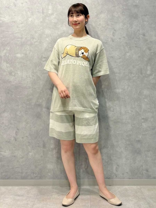 【アウトレット☆送料無料】 ONLINE限定】【HOMME】エアリーモコドッグジャガードプル ルームウェア・パジャマ