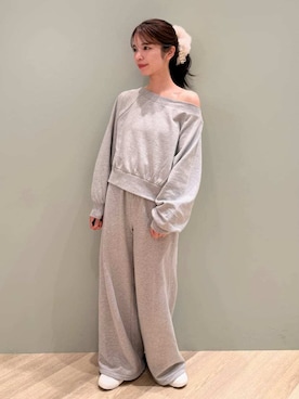 「アイテム（その他ルームウェア）」を使った、gelato piqueさん（レディース・156cm）の秋コーディネート