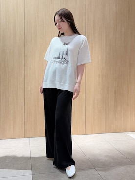 「アイテム（ルームウェア）」を使った、gelato piqueさん（レディース・158cm）の春コーディネート