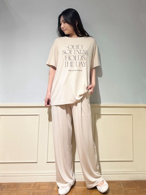 gelato pique（ジェラートピケ） パジャマ ルームウェア 「接触冷感