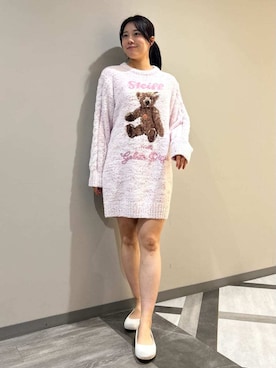 「アイテム（ルームウェア/パジャマ）」を使った、gelato piqueさん（レディース・165cm）の冬コーディネート