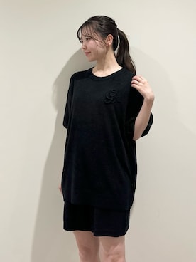 「アイテム（ルームウェア）」を使った、gelato piqueさん（レディース・158cm）の春コーディネート