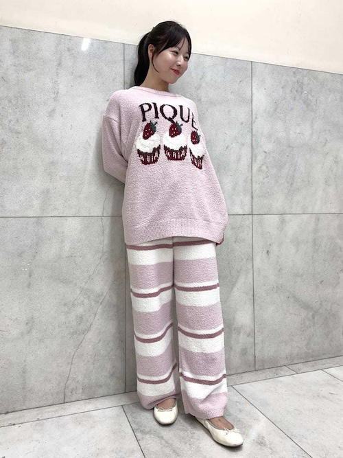 ジェラートピケ　セットアップ　パーカー　ロングパンツ　もこもこ 楽天市場】ジェラートピケ モコモコ パンツの通販 ジェラート