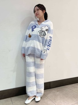 「アイテム（ルームウェア）」を使った、gelato piqueさん（レディース・158cm）の秋コーディネート